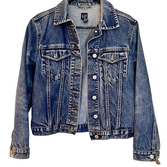 GAP denim jean jacket S - Picture 1 of 7